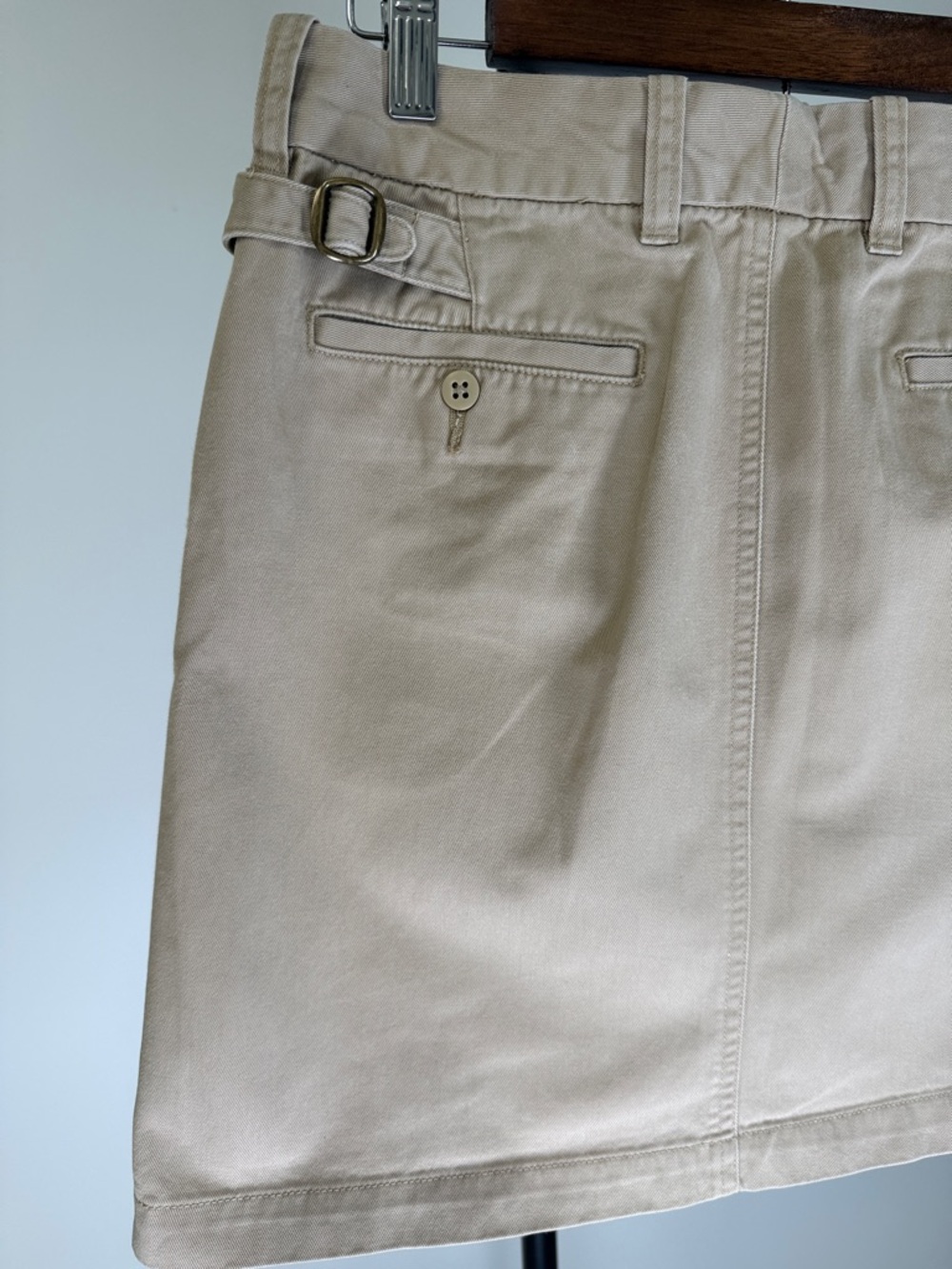 Ralph Lauren Sport Khaki Cotton Skirt | Size 4 - Picture 5 of 10